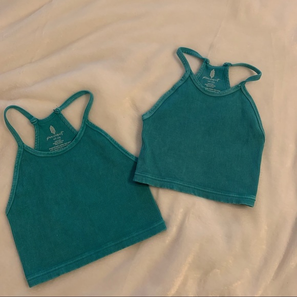 NWOT FP Movement Happiness Runs Crop in Deep Balsam - Picture 3 of 10